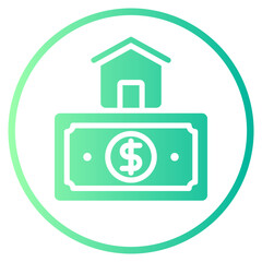 property gradient icon