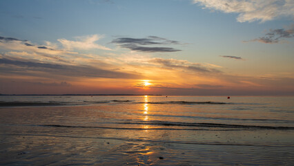 Sonnenuntergang am Meer