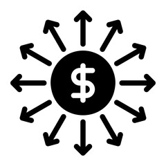 liability glyph icon