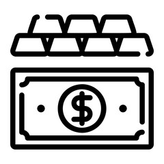 assets line icon