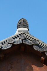 Traditional Korean Gable Roof Tiles