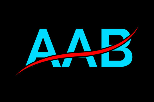 AAB logo. AAB latter logo design. AAB latter. AAB logo for technology, business and real estate brand
