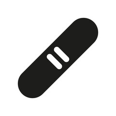 Medical patch icon. Vector illustration. stock image.