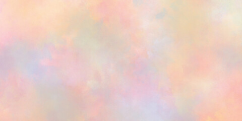 Abstract brush painted watercolor background with watercolor stains, Bright multicolor background with pink and blue colors for wallpaper, decoration, card, graphics design and web design.	