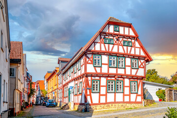 Altstadt, Lich, Hessen, Deutschland 