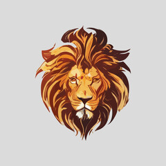 Obraz premium The combination mark logo Abstract lion logo