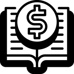 scholarship solid line icon