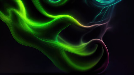 Abstract background illustration of a smoke color (Generative AI)