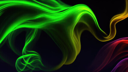 Abstract background illustration of a smoke color (Generative AI)