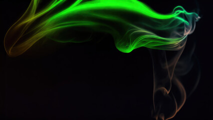 Abstract background illustration of a smoke color (Generative AI)