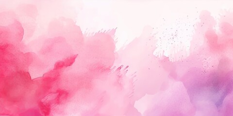 pastel pink and purple watercolor background, generative ai