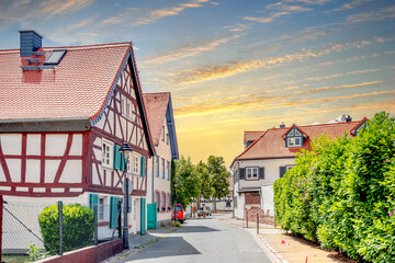 Altstadt, Langen, Hessen, Deutschland 
