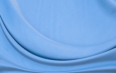  Sky blue satin texture that is gray silver fabric silk background with beautiful soft white...
