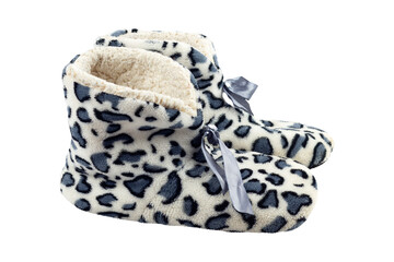 uggs, warm boots for home, isolated from the background