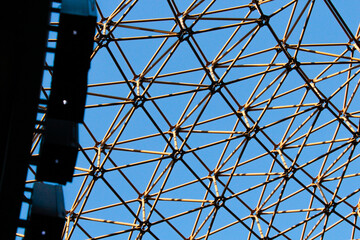 Abstract patterned roof