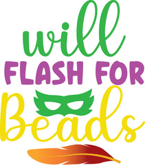 Fototapeta premium will flash for beads