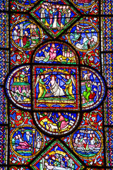 stained glass window