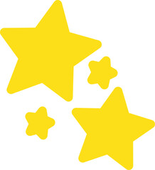 Obraz premium The stars shine bright at night