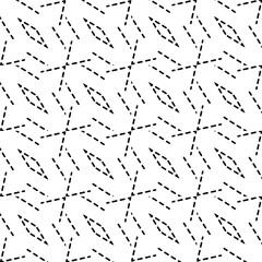 Background with abstract shapes. Black and white texture. Monochrome repeating pattern  for decor, fabric, cloth.