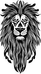 lion head tattoo