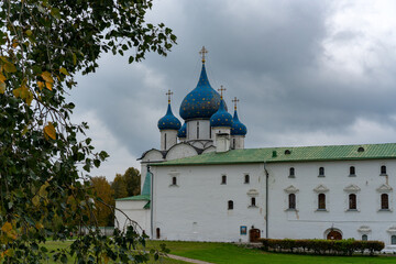 Architecture of the city of Suzdal, Russia.