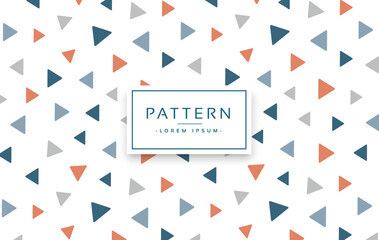 Modern triangle pattern vector background. Colorful geometric triangle pattern
