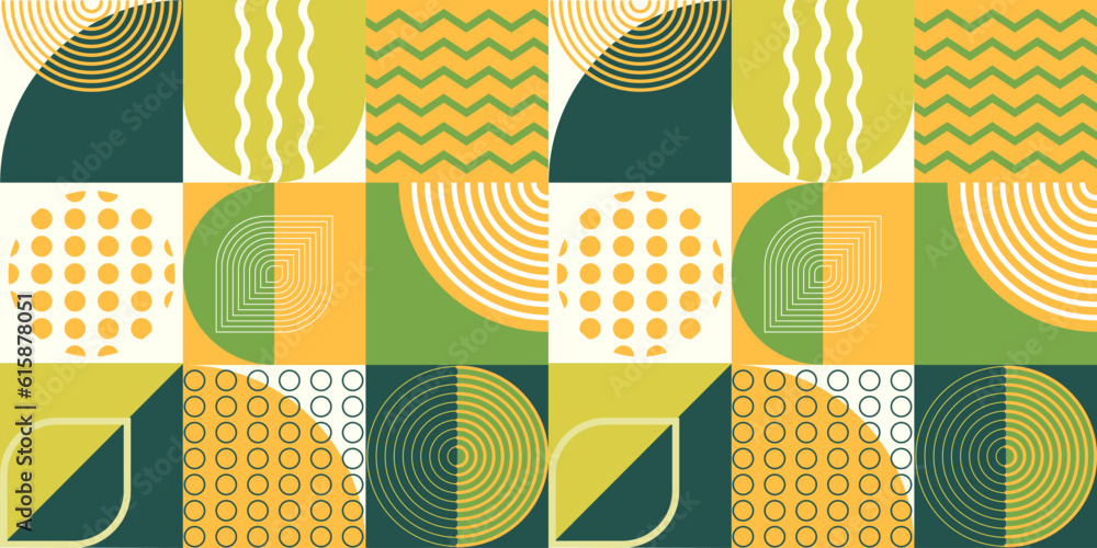 Aufkleber geometric pattern. seamless print. vector geometric pattern.