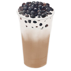 latte coffee bubble tea