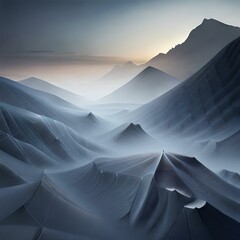 abstract background with mountains