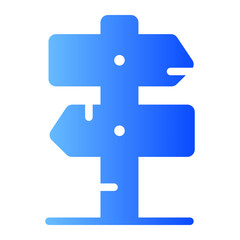 direction gradient icon