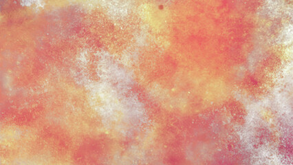 colorful watercolor texture, isolated on white background. watercolor gradient grunge background in pink, red, yellow and orange colors