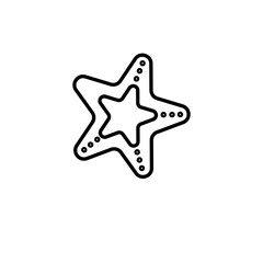 Star icon. Star icon vector isolated on white background. Star icon vector