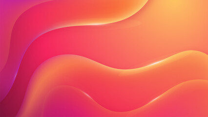 Gradient wave pastel background