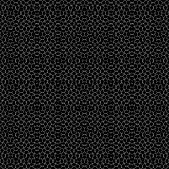 Seamless surface pattern design with quatrefoil figures. Oriental traditional ornament with repeated rounded shapes. Window tracery wallpaper. Grid motif. Digital paper. Vector art illustration