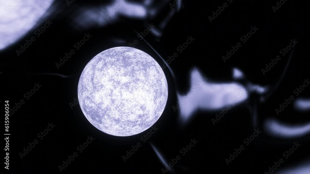 Poster abstract outer space view of an alien planet. design. abstract sci fi universe background, traveling