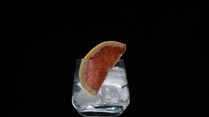 Tonic with grapefruit and fresh rosemary. The recipe is fresh and sweet, at the same time a bit tart. Bon Appetit!