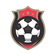 Soccer Team Championship Tournament Logo Tshirt Design Retro Vintage