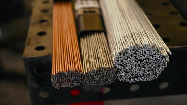 welding electrodes stainless steel and brass