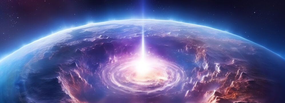 asteroid collision, AI generated