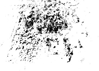 Fototapeta premium Rustic grunge vector texture with grain and stains. Abstract noise background. Weathered surface. Dirty and damaged. Detailed rough backdrop. Vector graphic illustration with transparent white. EPS10.