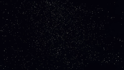 Starry sky. Night sky with stars. Constellations glitter in the night sky