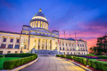 Little Rock, Arkansas, USA at the state capitol.