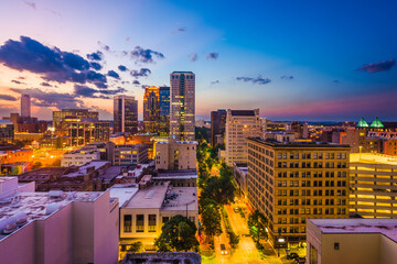 Birmingham, Alabama, USA downtown city skyline.