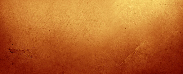 Orange textured concrete wall background