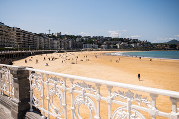 Obraz premium Beach of San Sebastian