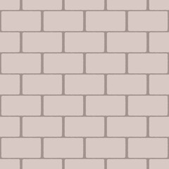 Obraz premium Beige seamless pattern imitating a brick wall