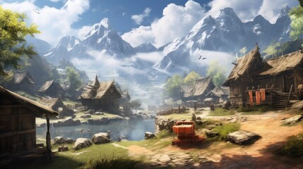 Beautiful Game Environment Art