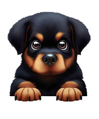 Stunning Artwork of a Rottweiler