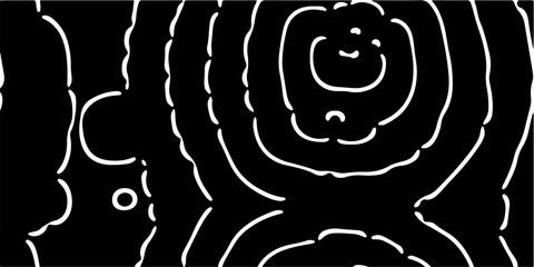 Abstract black and white organic pattern created using a computer generative algorithm called reaction-diffusion.