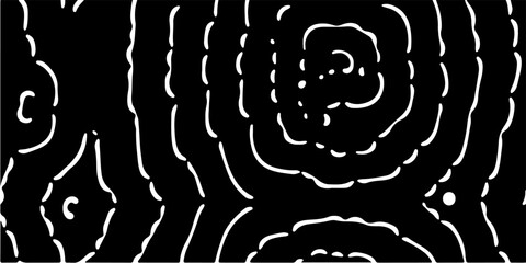 Abstract black and white organic pattern created using a computer generative algorithm called reaction-diffusion.